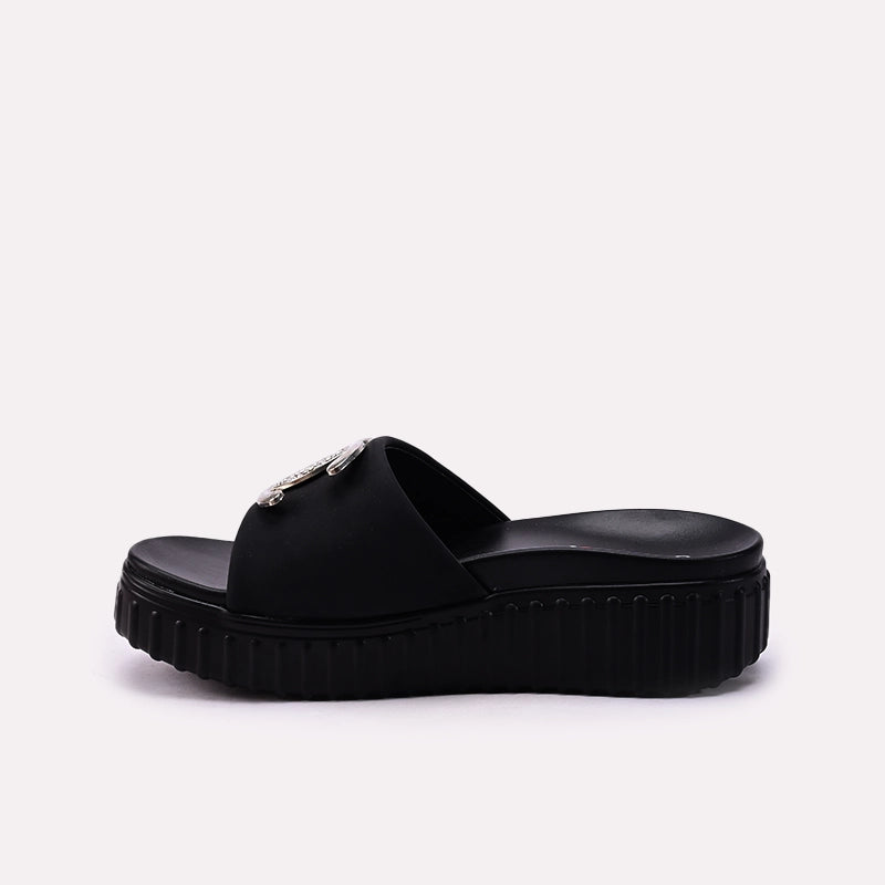 Black Casual Slipper 0413368