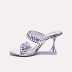 Silver Bridal Slippers 0412748
