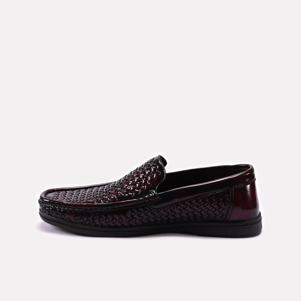 Loafer Shoes Maroon 0131026