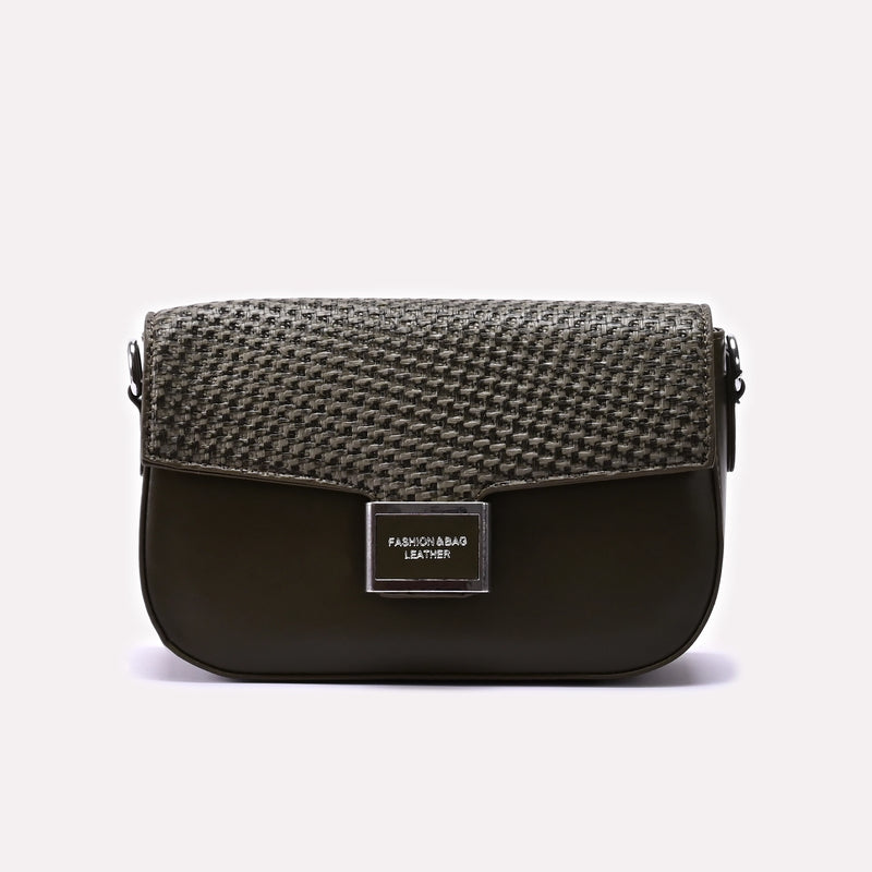 Casual Hand Bag Green 0322295