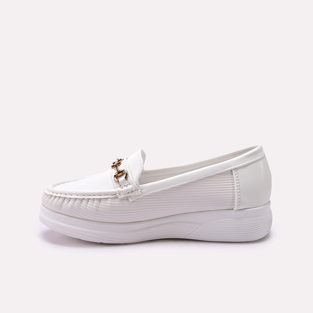 Moccasin Shoes White 0440992