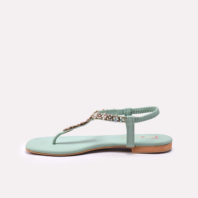 Fancy Sandal Light Green 0421347