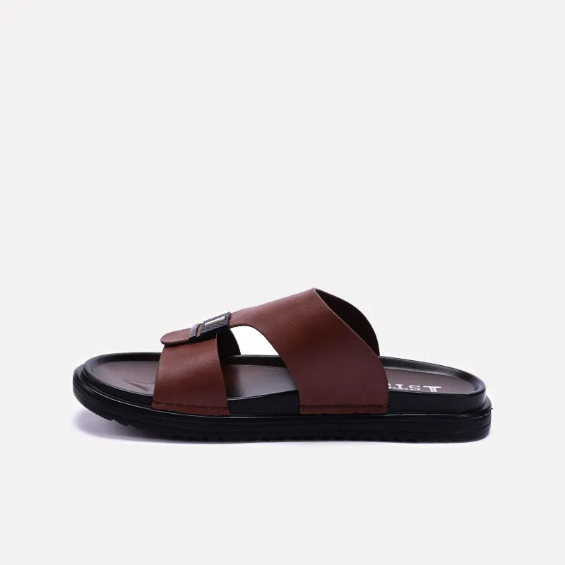 Brown Casual Slippers
