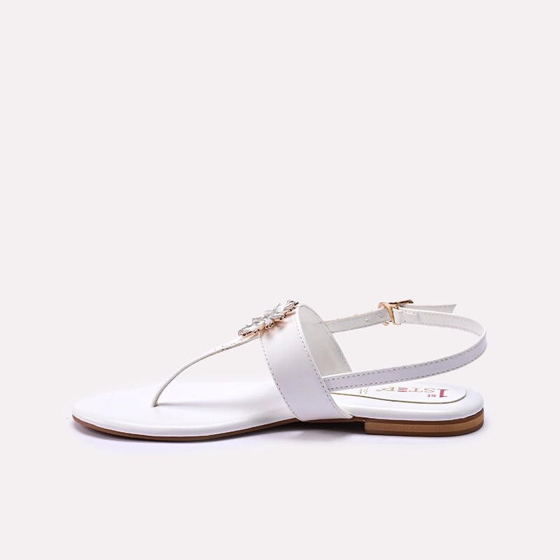Fancy Sandal White 0421630