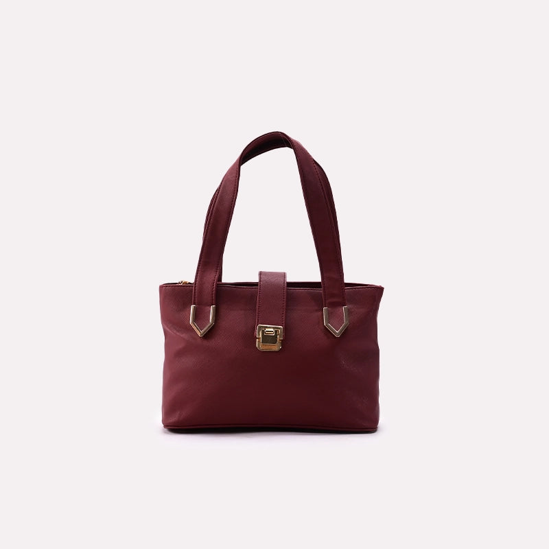 Casual Shoulder Bags Maroon 0331482