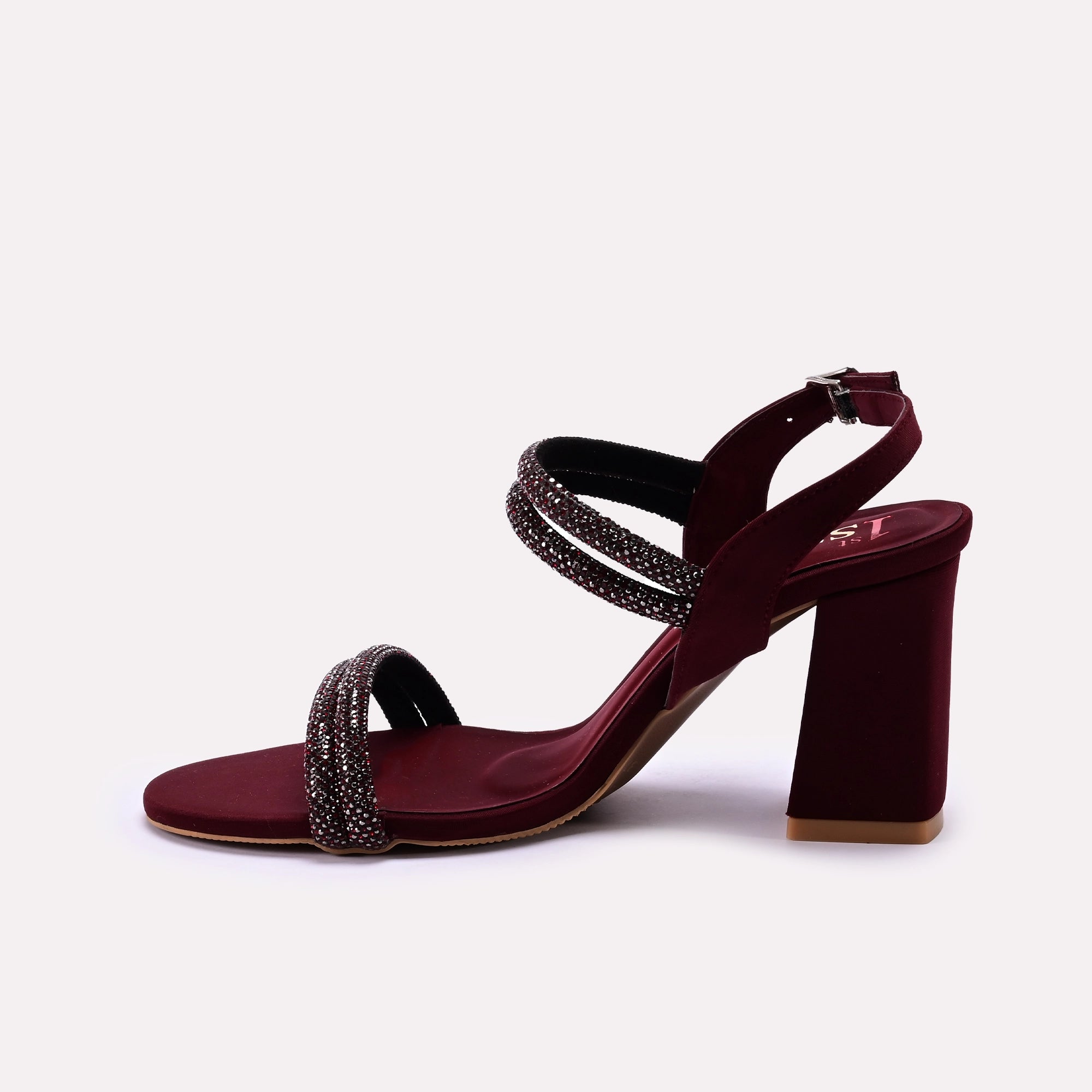 Fancy Sandal Maroon 0421748