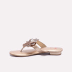 Gold Fancy Flip Flops 0412653