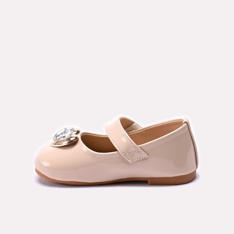 Girl Fancy Pumps Fawn 0710670