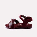 Baby Fancy Sandal Maroon 0721210