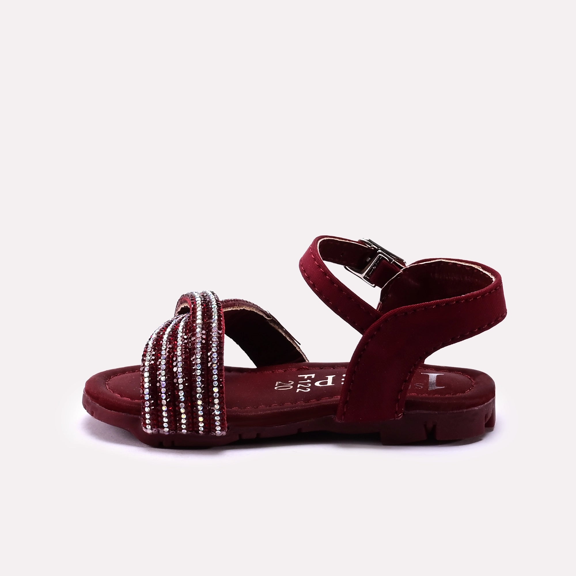 Baby Fancy Sandal Maroon 0721210