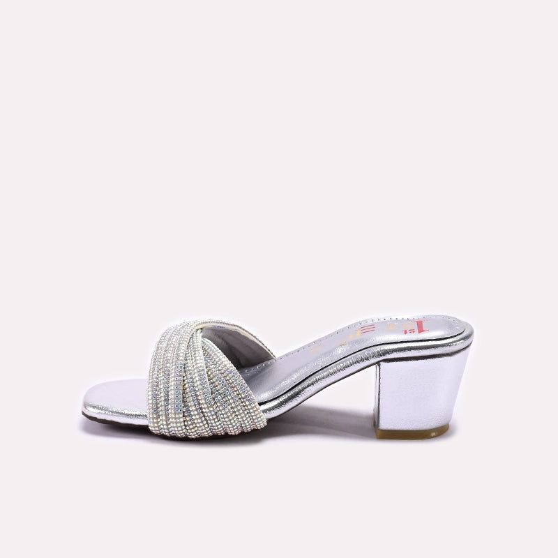 Baby Fancy Slipper Silver 0730392