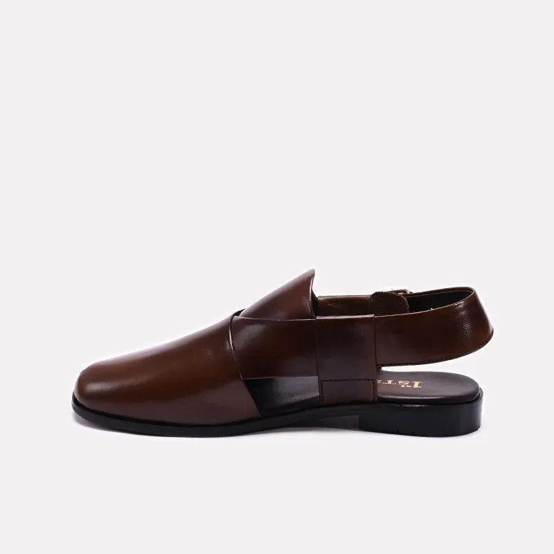 Brown Peshawari Chappal 0140800