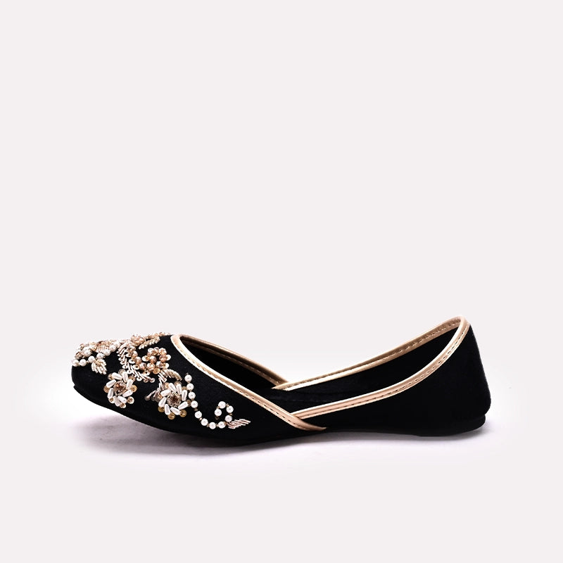 Fancy Khussa Black 0460005