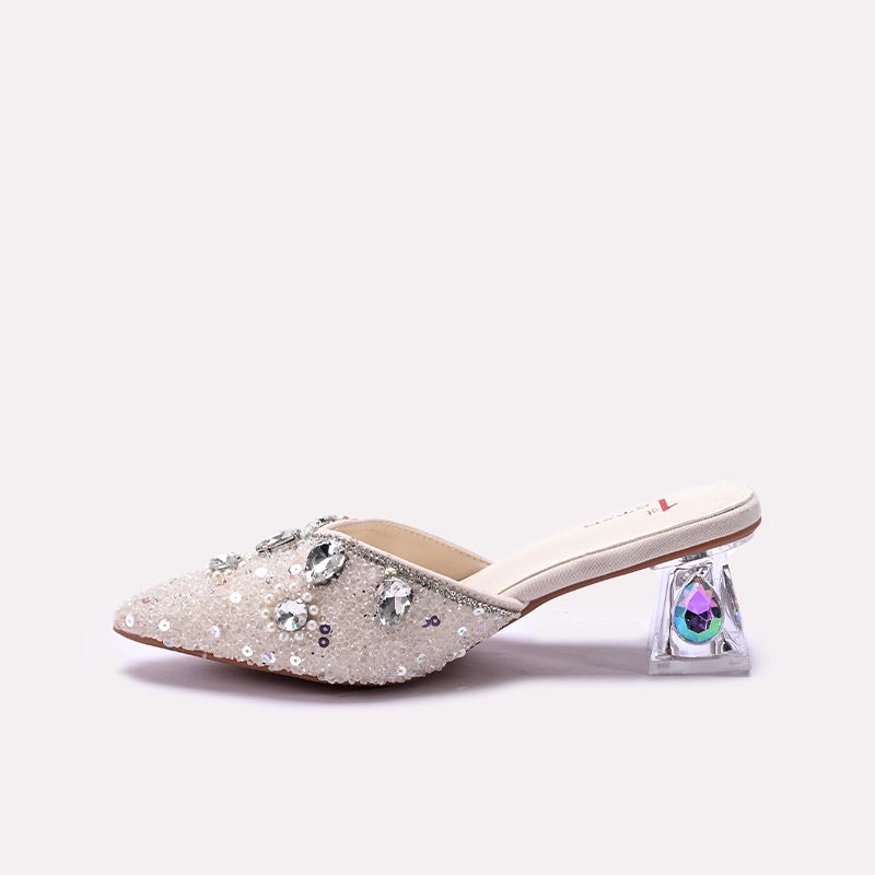 Bridal Court Shoes Fawn 0450181