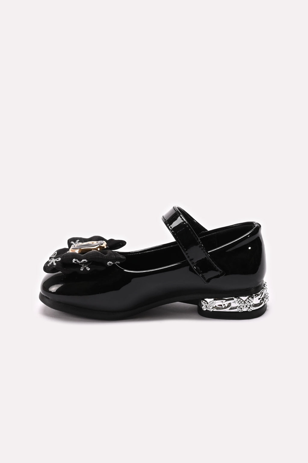 Girl Fancy Pumps  Black 0710747