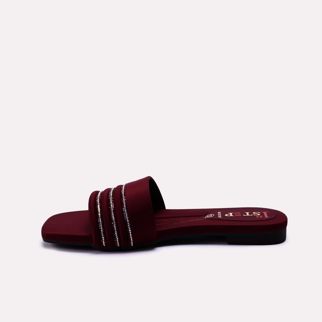 Fancy Slipper Maroon 0413797
