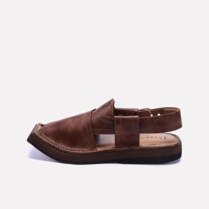 Brown Kaptan Peshawari Sandal 0140173