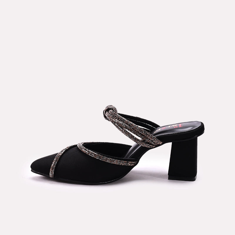 Fancy Court Shoes Black 0450107
