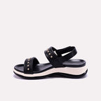 Black Comfy Casual Sandals 0421520
