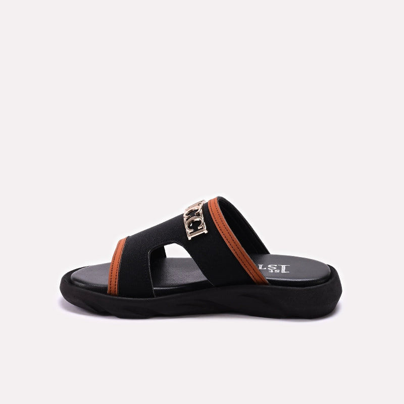 Baba Casual Slipper Black 0630310