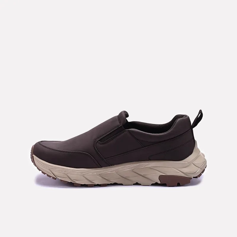 Brown Slip On Casual Sneakers 0120565