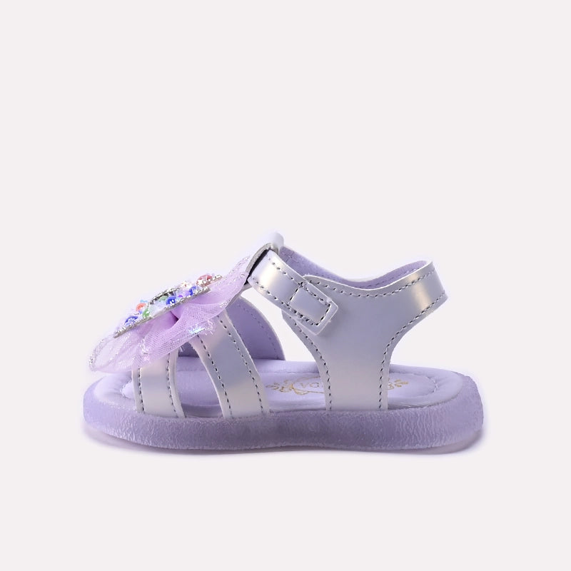 Baby Fancy Sandal Silver 0721263