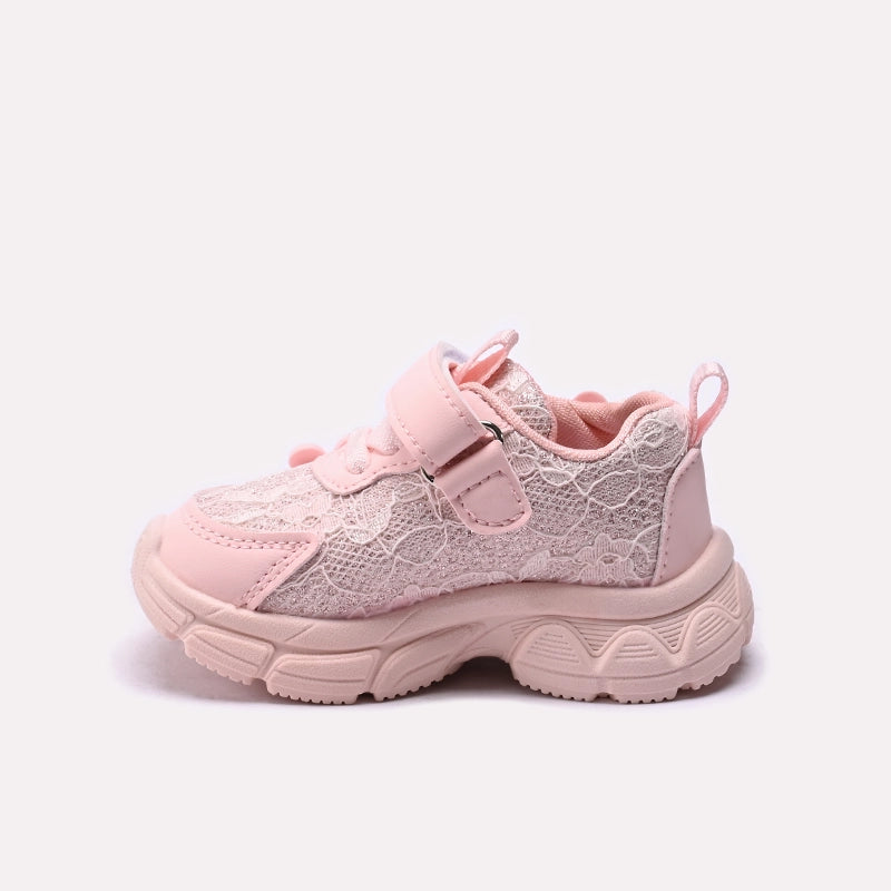 Girl Jogger Shoes Pink 0750584