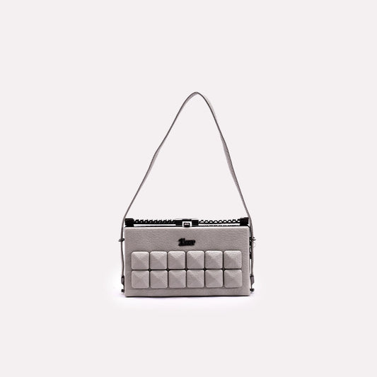 Light Gray Casual Hand Bags 0321967
