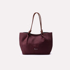 Casual Shoulder Bag Maroon 0331771