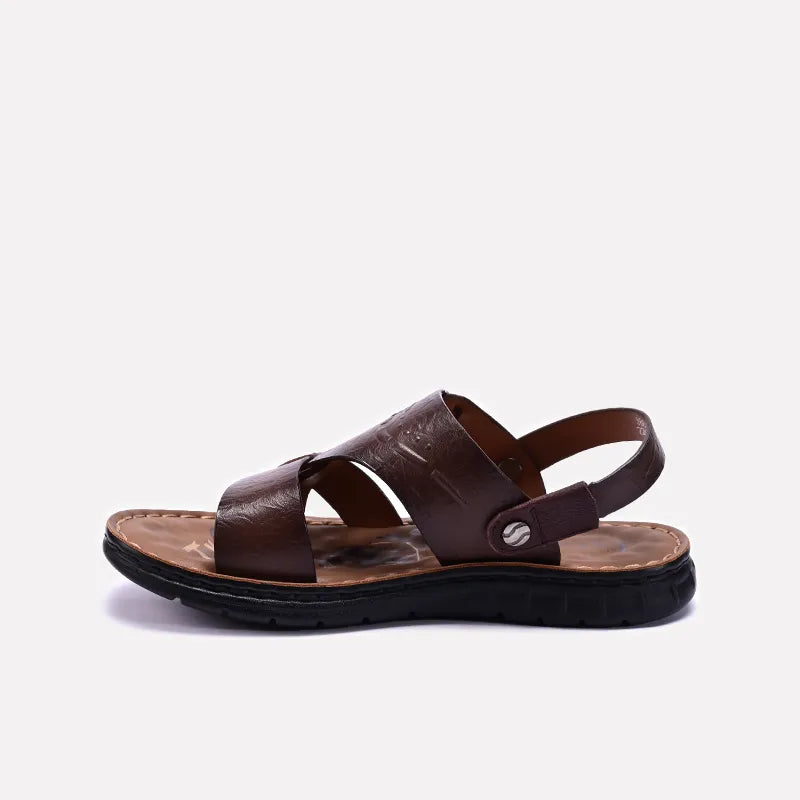 Mens Brown Casual Sandals