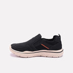 Black Lightweight Slip On Sneakers 0120554