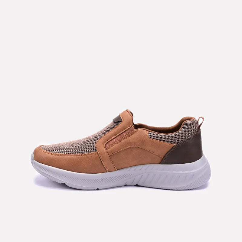 Brown Casual Slip On Sneakers 0120556