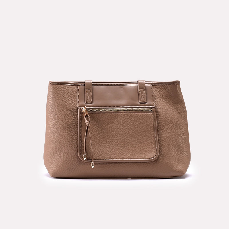 Casual Shoulder Bag Light Brown 0331740