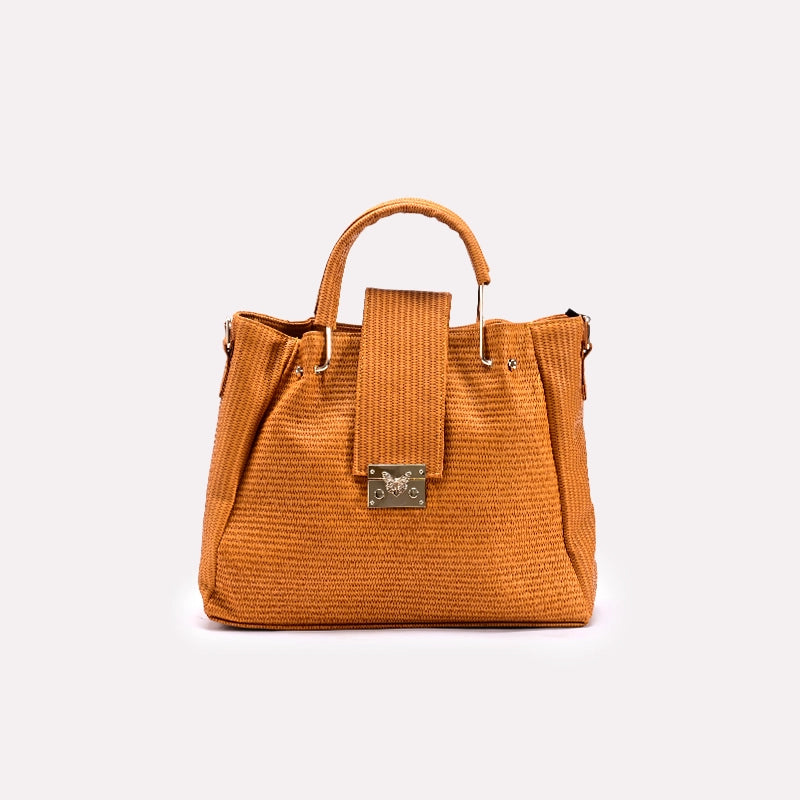 Yellow Casual Shoulder Bags 0331250