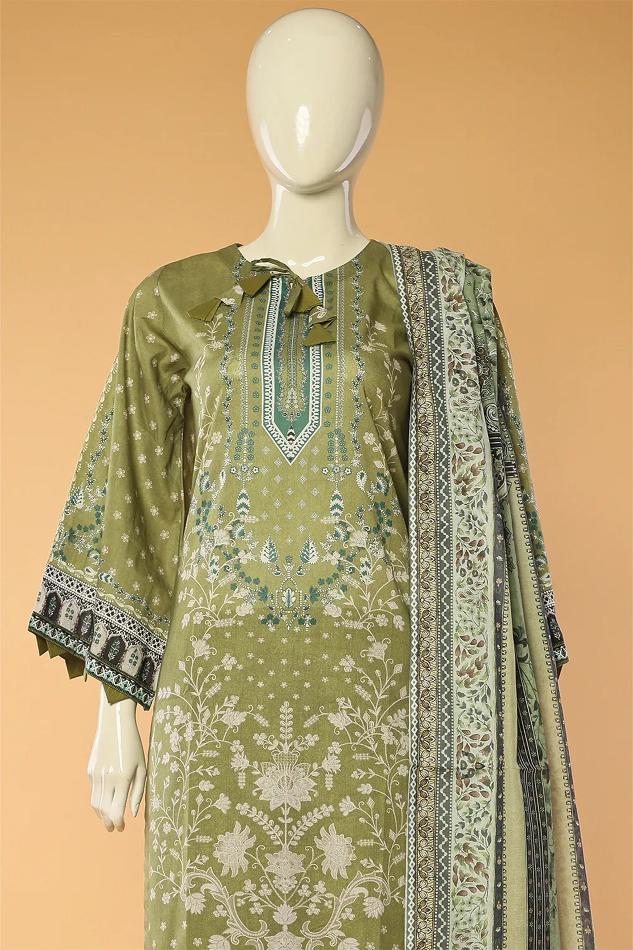 Aurelia - 3 Piece Stitched Lawn Suit 15D0108