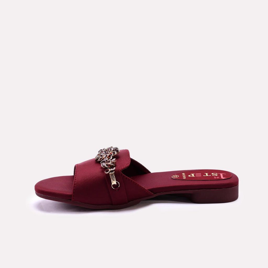 Fancy Slipper Maroon 0413819
