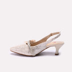 Fancy Court Shoes Fawn 0450236
