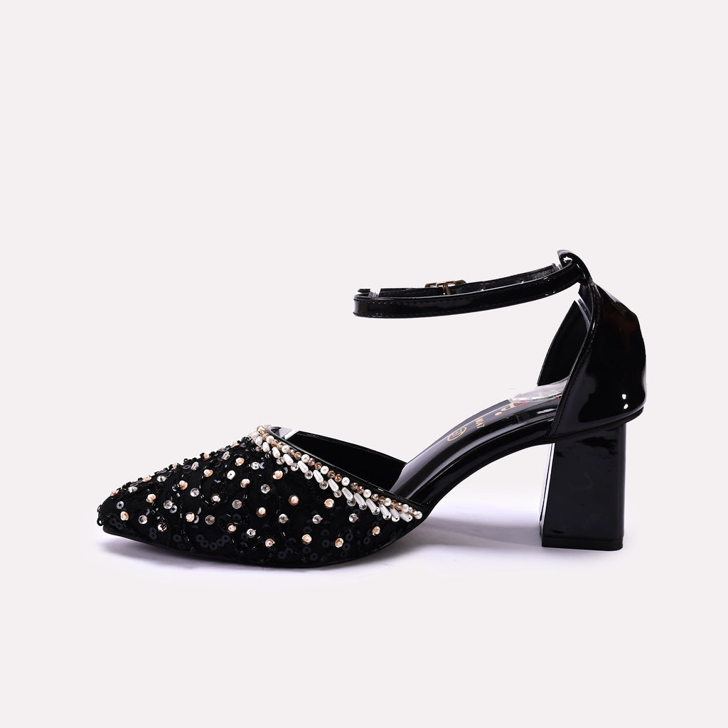 Bridal Court Shoes Black 0450047