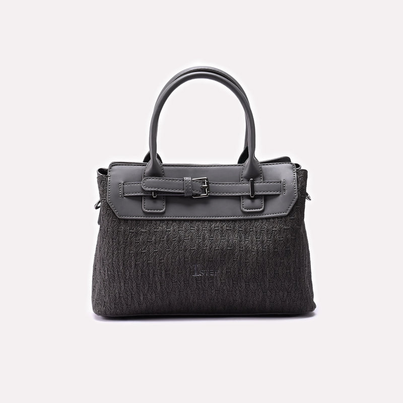 Casual Shoulder Bag Gray 0331760