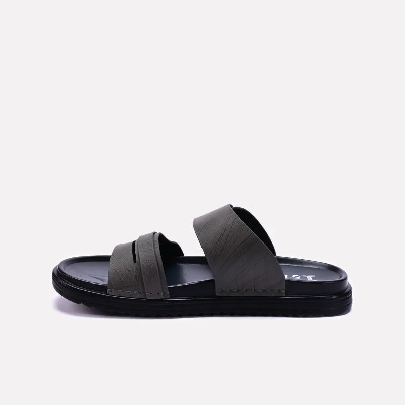 Gray Comfy Casual Slippers for Men