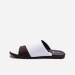 White Casual Slippers For Men