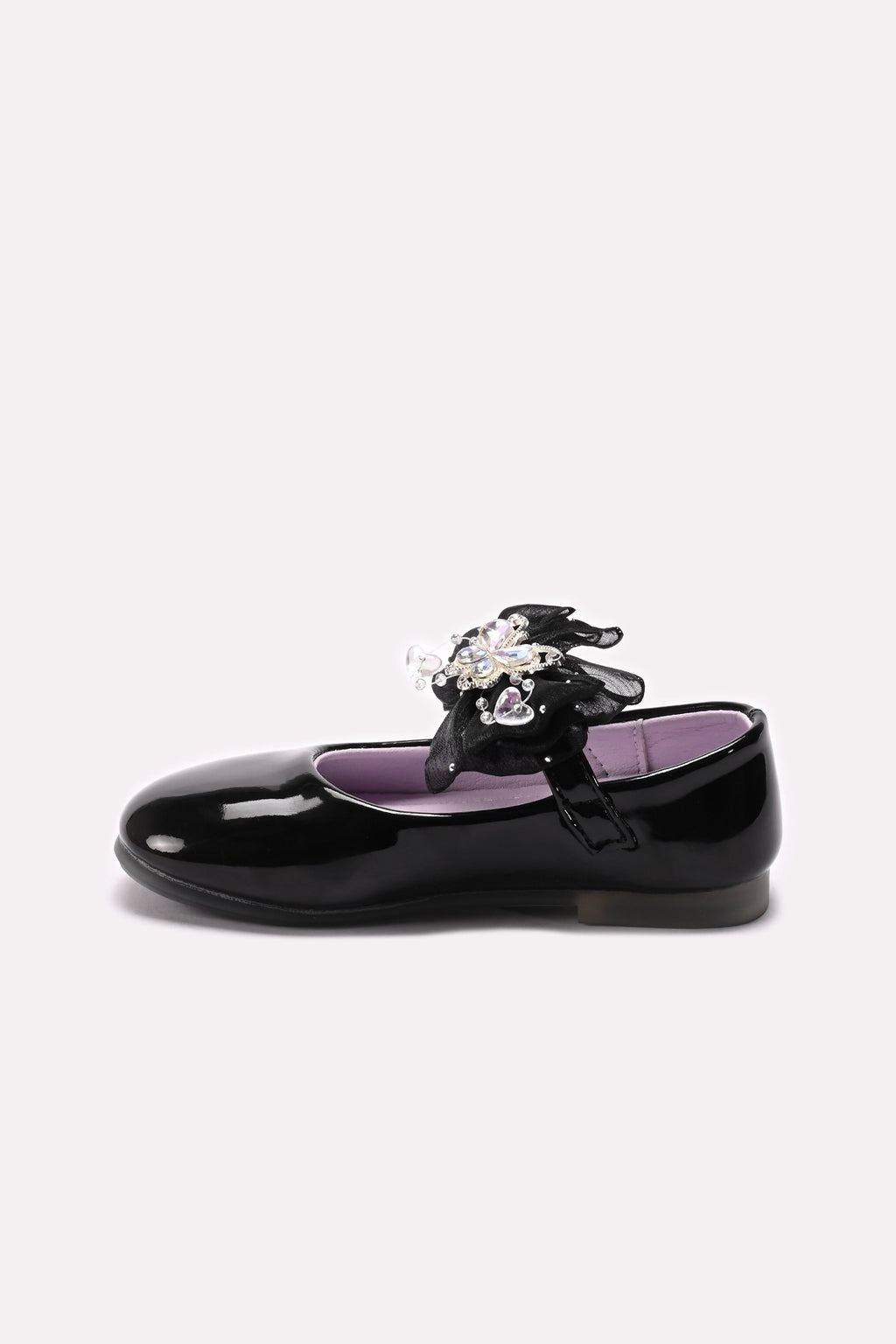Girl Fancy Pumps  Black 0710749