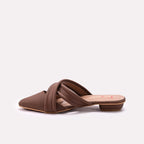 Brown Casual Mules 0431438