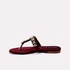Fancy Slipper Maroon 0413711