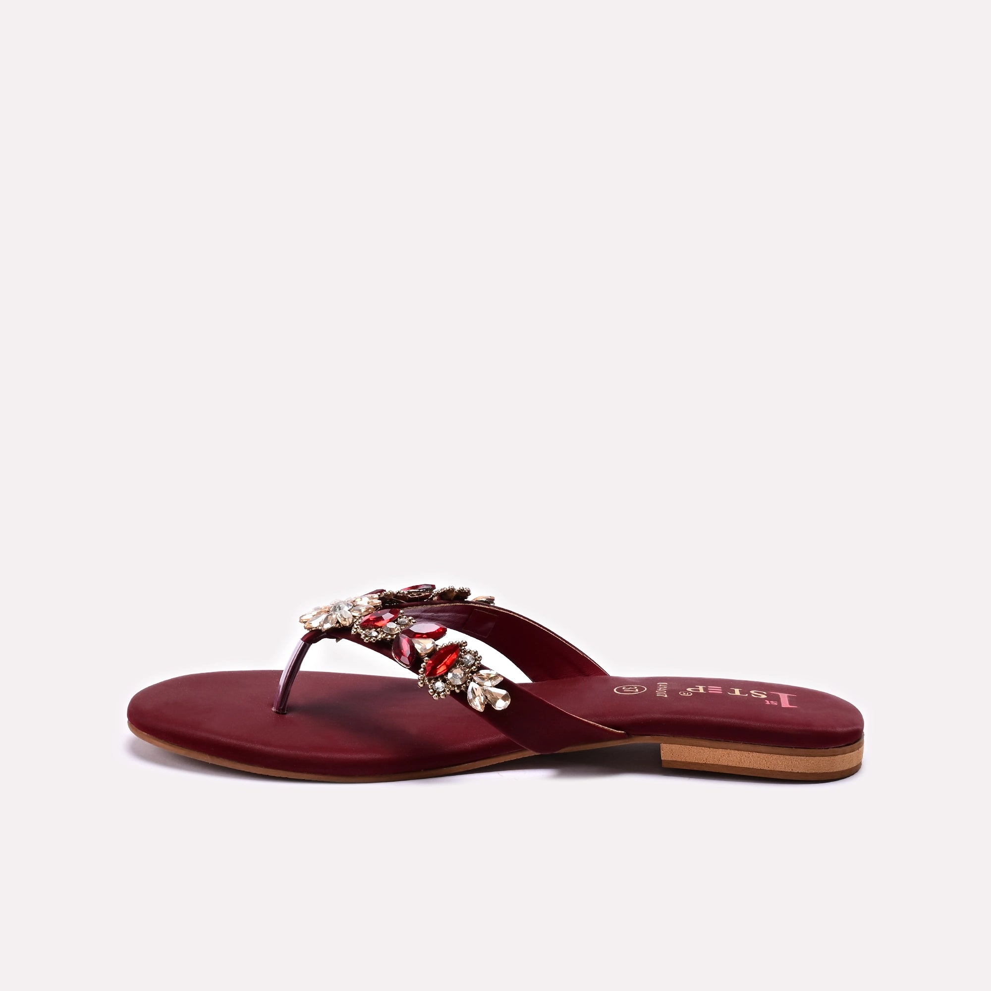 Fancy Slipper Maroon 0414017