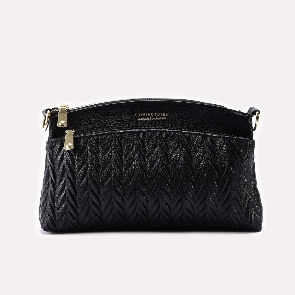 Casual Hand Bags Black 0322278