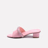 Baby Pink Fancy Slippers