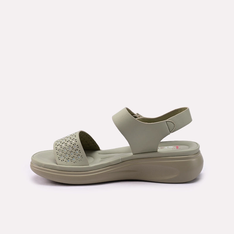 Green Casual Sandal 0421601