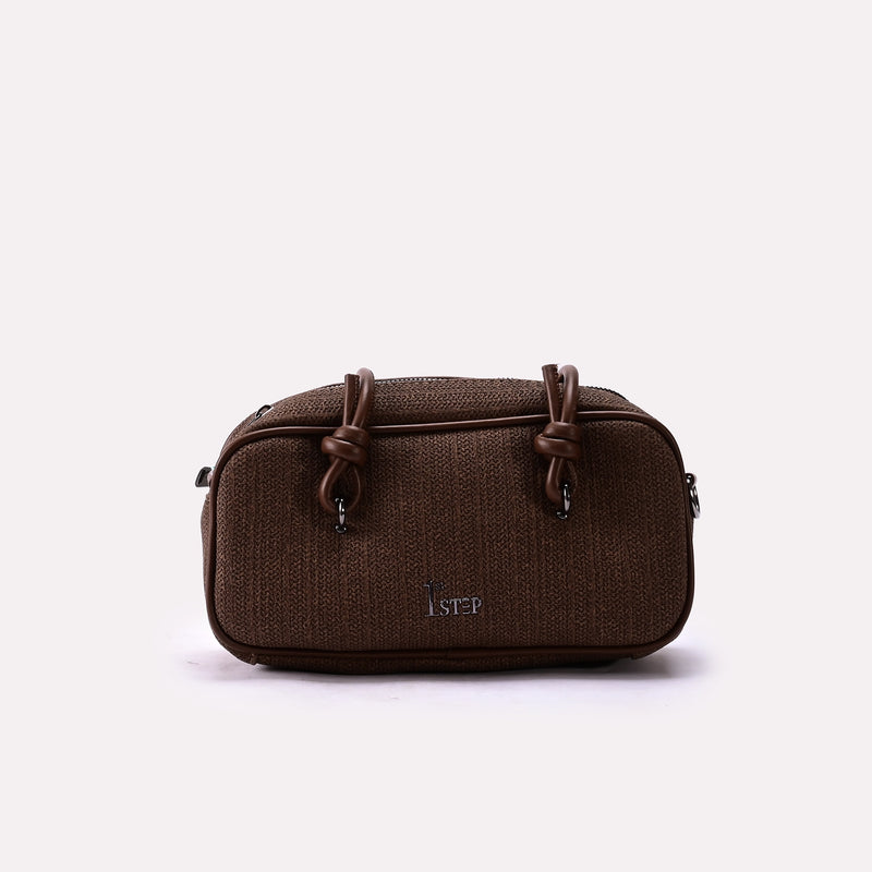 Casual Hand Bag Brown 0322188