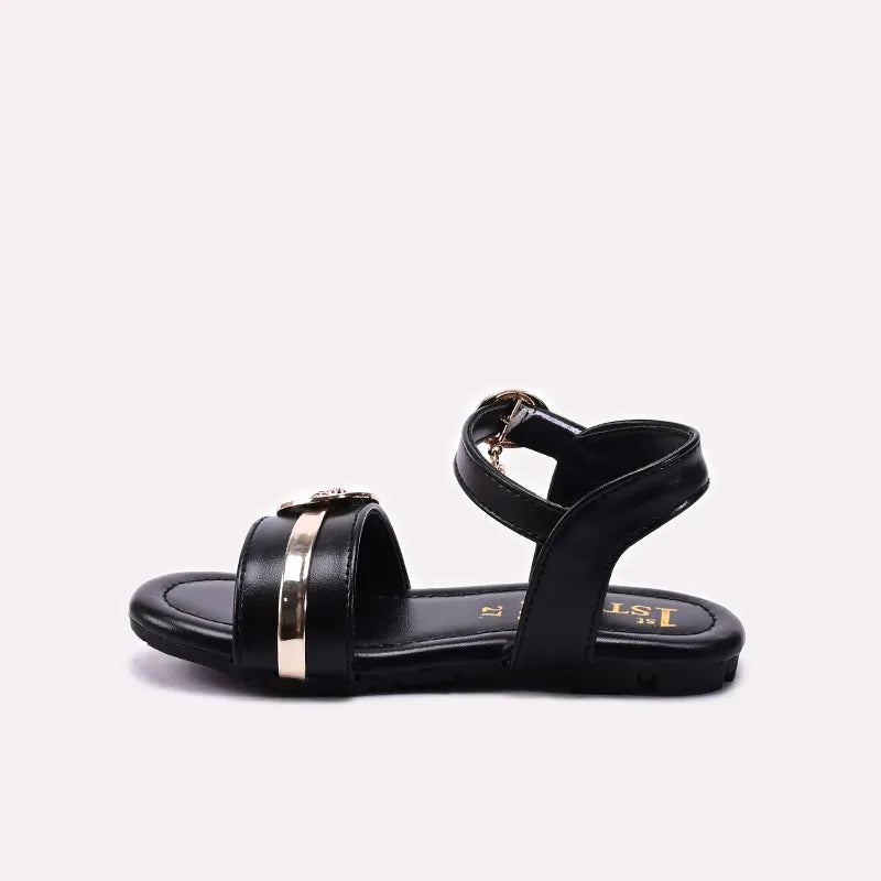 Black Casual Sandal 0720812